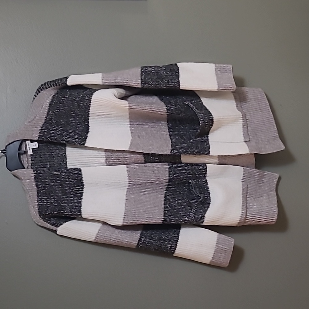Black and Grey Cardigan